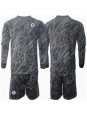 Chelsea Keeper Bortedraktsett Barn 2024-25 Lange ermer (+ bukser)